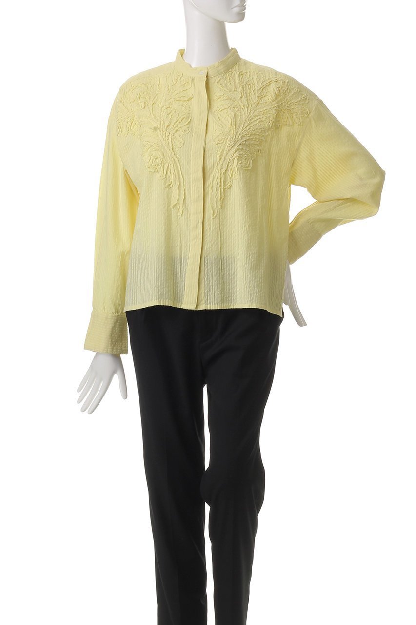 【ハウス オブ ロータス/HOUSE OF LOTUS】のエンブロイダリーサッカーシャツ 人気、トレンドファッション・服の通販 founy(ファニー) 　ファッション　Fashion　レディースファッション　WOMEN　トップス・カットソー　Tops/Tshirt　シャツ/ブラウス　Shirts/Blouses　インド　India　サッカー　Soccer　シアー　Sheer　スリーブ　Sleeve　ボタニカル　Botanical　ロング　Long　ワイド　Wide　人気　Popularity　再入荷　Restock/Back In Stock/Re Arrival　other-2|ID: prp329100004380598 ipo3291000000031334753