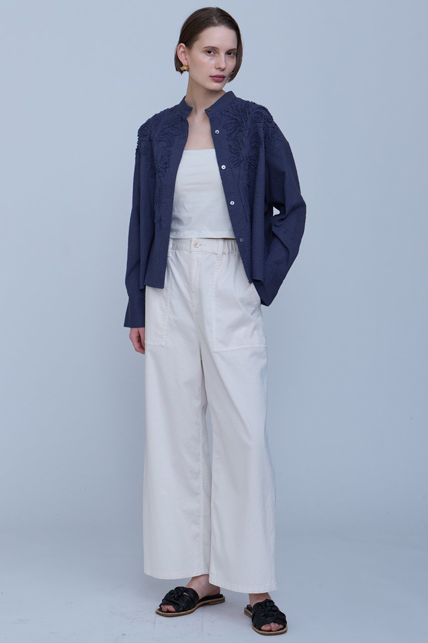 【ハウス オブ ロータス/HOUSE OF LOTUS】のエンブロイダリーサッカーシャツ 人気、トレンドファッション・服の通販 founy(ファニー) 　ファッション　Fashion　レディースファッション　WOMEN　トップス・カットソー　Tops/Tshirt　シャツ/ブラウス　Shirts/Blouses　インド　India　サッカー　Soccer　シアー　Sheer　スリーブ　Sleeve　ボタニカル　Botanical　ロング　Long　ワイド　Wide　人気　Popularity　再入荷　Restock/Back In Stock/Re Arrival　other-7|ID: prp329100004380598 ipo3291000000031334758