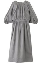 【マリリンムーン/MARILYN MOON】の【SOI-MeME】ボリュームギャザーバルーンドレス 人気、トレンドファッション・服の通販 founy(ファニー) ファッション Fashion レディースファッション Fashion for Women ワンピース Dresses フォーマル・パーティードレス・結婚式用ドレス Elegant & Casual Dresses チュニック Tunic Tops & Dresses インド Indian Textile ギャザー Gathered, Ruffled シャーリング Shirring, Ruched チュニック Tunic, Long Top バルーン Balloon, Balloon Silhouette ロング Long, Long-Length thumbnail グレー|ID: prp329100004380604 ipo3291000000032861175