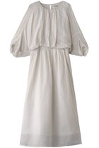 【マリリンムーン/MARILYN MOON】の【SOI-MeME】ボリュームギャザーバルーンドレス 人気、トレンドファッション・服の通販 founy(ファニー) ファッション Fashion レディースファッション Fashion for Women ワンピース Dresses フォーマル・パーティードレス・結婚式用ドレス Elegant & Casual Dresses チュニック Tunic Tops & Dresses インド Indian Textile ギャザー Gathered, Ruffled シャーリング Shirring, Ruched チュニック Tunic, Long Top バルーン Balloon, Balloon Silhouette ロング Long, Long-Length thumbnail オフホワイト|ID: prp329100004380604 ipo3291000000032861182