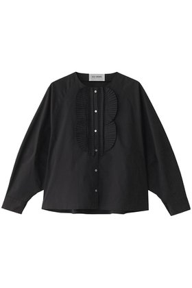 【マリリンムーン/MARILYN MOON】の【SOI-MeME】ドラマティックタックモチーフコクーンブラウス 人気、トレンドファッション・服の通販 founy(ファニー) ファッション Fashion レディースファッション Fashion for Women トップス・カットソー Cut & Sew Tops シャツ・ブラウス・オフィスカジュアル Elegant Blouses & Button-Ups スリーブ Sleeve, Long Sleeve / Short Sleeve チュール Tulip, Tulip Motif バランス Balance, Style Balance フリル Frill, Ruffle プリーツ Pleats, Pleated モダン Modern, Contemporary モチーフ Motif, Design Theme ロング Long, Long-Length |ID:prp329100004380606