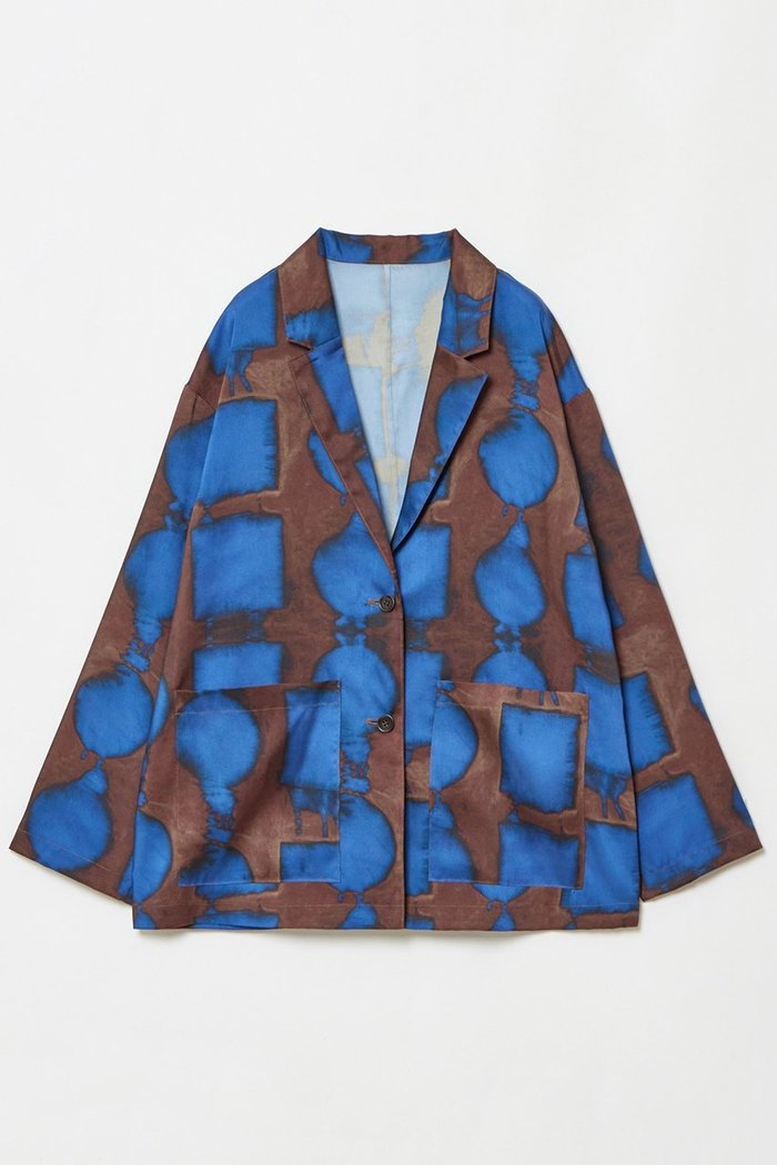 【ハウス オブ ロータス/HOUSE OF LOTUS】のPattern art プリントジャケット インテリア・キッズ・メンズ・レディースファッション・服の通販 founy(ファニー) https://founy.com/ ファッション Fashion レディースファッション WOMEN アウター Coat Outerwear ジャケット Jackets ジャケット Jacket ツイル Twill プリント Print モダン Modern |ID: prp329100004380609 ipo3291000000030612905