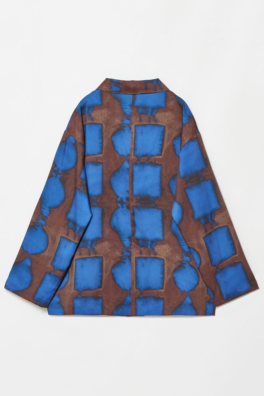 【ハウス オブ ロータス/HOUSE OF LOTUS】のPattern art プリントジャケット 人気、トレンドファッション・服の通販 founy(ファニー) 　ファッション　Fashion　レディースファッション　Fashion for Women　アウター　Coat / Outerwear Collection　レディースジャケット・軽アウター　Jackets　ジャケット　Jacket, Outerwear　ツイル　Twist, Twisted Detail　プリント　Print, Printed Pattern　モダン　Modern, Contemporary　other-2|ID: prp329100004380609 ipo3291000000032954021
