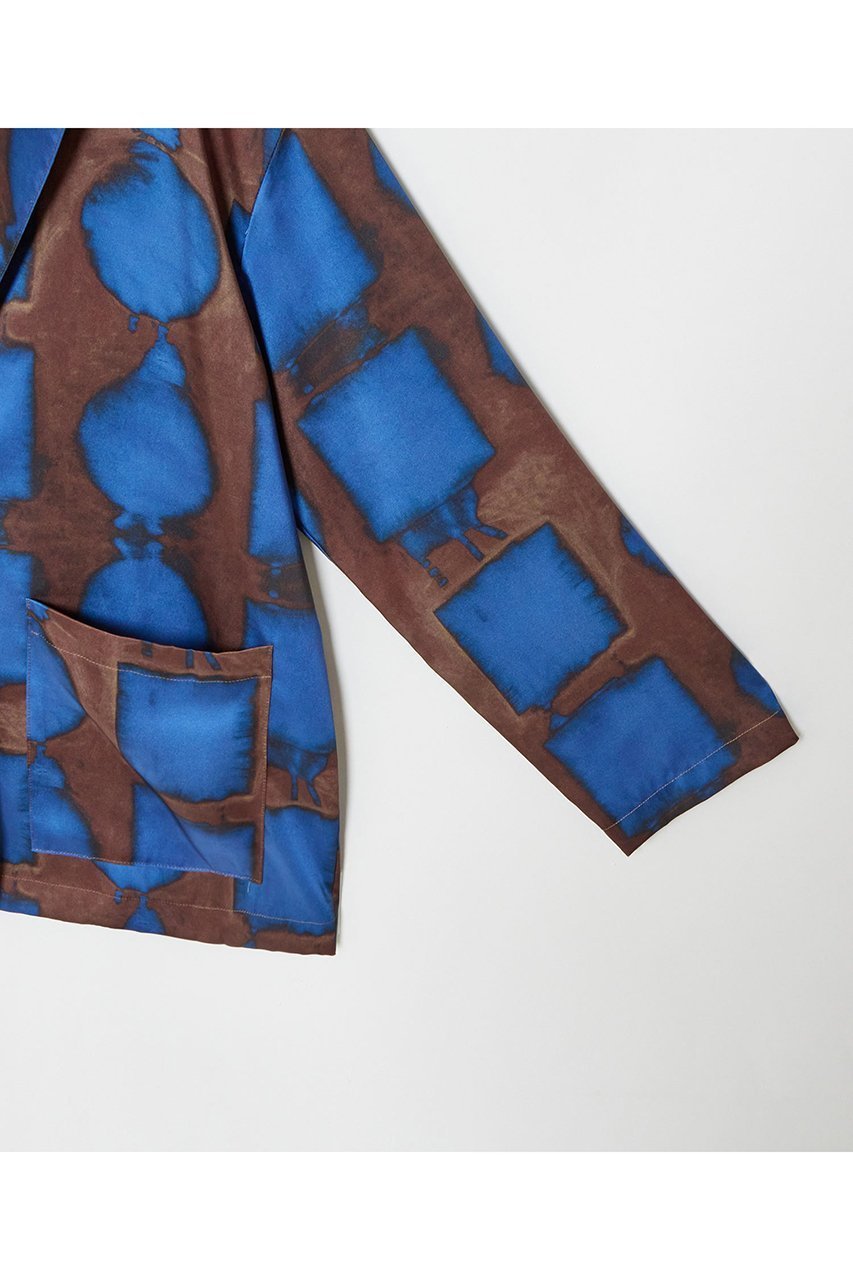 【ハウス オブ ロータス/HOUSE OF LOTUS】のPattern art プリントジャケット 人気、トレンドファッション・服の通販 founy(ファニー) 　ファッション　Fashion　レディースファッション　Fashion for Women　アウター　Coat / Outerwear Collection　レディースジャケット・軽アウター　Jackets　ジャケット　Jacket, Outerwear　ツイル　Twist, Twisted Detail　プリント　Print, Printed Pattern　モダン　Modern, Contemporary　other-5|ID: prp329100004380609 ipo3291000000032954032