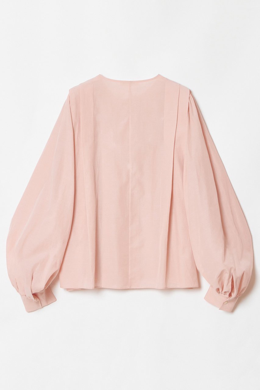 【ハウス オブ ロータス/HOUSE OF LOTUS】のキュプラブロードティアードフリルブラウス 人気、トレンドファッション・服の通販 founy(ファニー) 　ファッション　Fashion　レディースファッション　Fashion for Women　トップス・カットソー　Cut & Sew Tops　シャツ・ブラウス・オフィスカジュアル　Elegant Blouses & Button-Ups　キュプラ　Cupro, Eco Fabric　スリーブ　Sleeve, Long Sleeve / Short Sleeve　タンブラー　Tumbler, Travel Mug　フェミニン　Feminine, Girly　フリル　Frill, Ruffle　フロント　Front, Front Design　ブロード　Broadcloth, Fine Cotton　ロング　Long, Long-Length　other-2|ID: prp329100004380610 ipo3291000000034955075