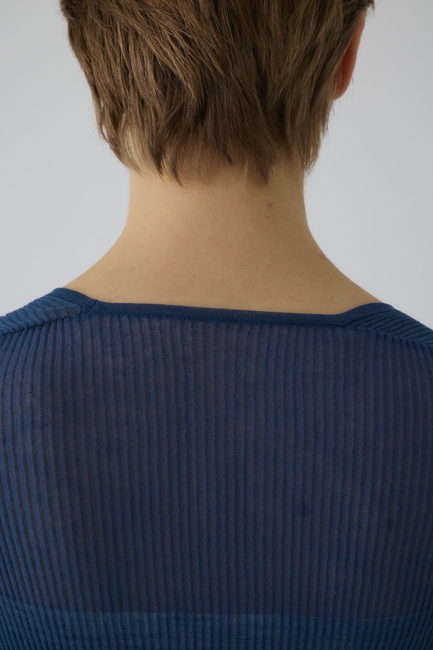 【リムアーク/RIM.ARK】のBustier set rib knit/ニット 人気、トレンドファッション・服の通販 founy(ファニー) 　ファッション　Fashion　レディースファッション　Fashion for Women　トップス・カットソー　Cut & Sew Tops　ニット　Knit Tops & Sweaters　カジュアルプルオーバー・ニットトップス　Pullovers & Knit Tops / Casual Pullovers　ビスチェ　Bustiers & Corset Tops / Layered Bustier Style　シアー　Sheer, See-Through　バランス　Balance, Style Balance　ビスチェ　Bustier, Corset Top　other-6|ID: prp329100004380612 ipo3291000000032809156