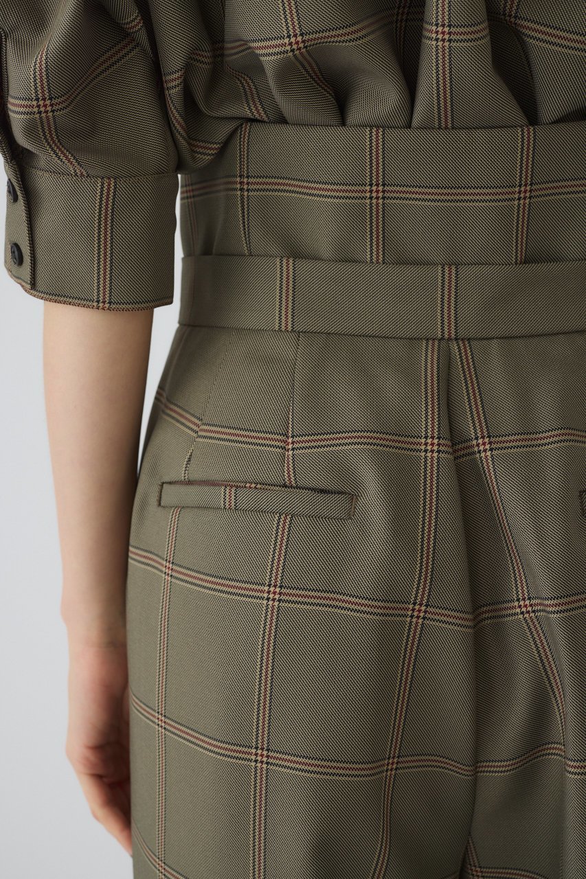 【リムアーク/RIM.ARK】のGabardine super high waist PT/パンツ 人気、トレンドファッション・服の通販 founy(ファニー) 　ファッション　Fashion　レディースファッション　WOMEN　パンツ　Pants　クラシカル　Classical　コルセット　Corset　セットアップ　Set Up　チェック　Check　other-5|ID: prp329100004380614 ipo3291000000031334851