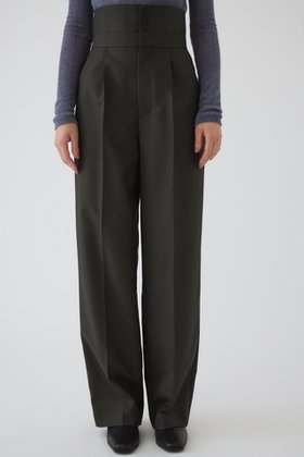 【リムアーク/RIM.ARK】 Gabardine super high waist PT/パンツ人気、トレンドファッション・服の通販 founy(ファニー) ファッション Fashion レディースファッション Fashion for Women パンツ Pants & Trousers クラシカル Classical, Vintage-Inspired コルセット Corset, Bustier セットアップ Set-Up, Coordinated Outfit チェック Check, Plaid, Tartan 再入荷 Restock / Back in Stock |ID:prp329100004380614