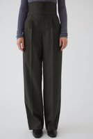 【リムアーク/RIM.ARK】のGabardine super high waist PT/パンツ 人気、トレンドファッション・服の通販 founy(ファニー) ファッション Fashion レディースファッション Ladies' Fashion Online パンツ Pants クラシカル Classical コルセット Corset セットアップ Set Up チェック Check 再入荷 Restock/Back In Stock/Re Arrival |ID:prp329100004380614