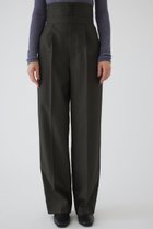 【リムアーク/RIM.ARK】のGabardine super high waist PT/パンツ ダークグリーン|ID: prp329100004380614 ipo3291000000032694043