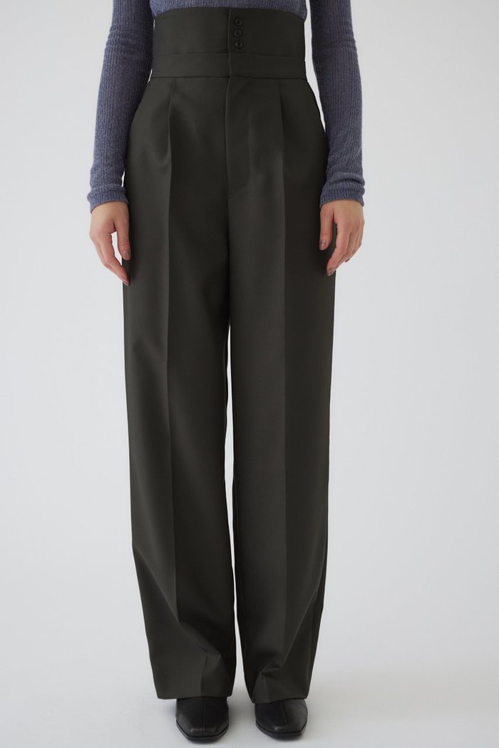 【リムアーク/RIM.ARK】のGabardine super high waist PT/パンツ インテリア・キッズ・メンズ・レディースファッション・服の通販 founy(ファニー) https://founy.com/ ファッション Fashion レディースファッション Fashion for Women パンツ Pants & Trousers クラシカル Classical, Vintage-Inspired コルセット Corset, Bustier セットアップ Set-Up, Coordinated Outfit チェック Check, Plaid, Tartan |ID: prp329100004380614 ipo3291000000034970392