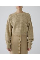 【リムアーク/RIM.ARK】の【2/19 10:00販売開始】Pattern knitting cotton knit/ニット 人気、トレンドファッション・服の通販 founy(ファニー) ファッション Fashion レディースファッション WOMEN トップス・カットソー Tops/Tshirt ニット Knit Tops プルオーバー Pullover 2025年 2025 2025春夏・S/S Ss,Spring/Summer,2025 おすすめ Recommend ショート Short バランス Balance 夏 Summer 春 Spring S/S・春夏 Ss・Spring/Summer thumbnail ベージュ|ID: prp329100004380617 ipo3291000000030612931