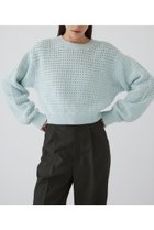 【リムアーク/RIM.ARK】の【2/19 10:00販売開始】Pattern knitting cotton knit/ニット 人気、トレンドファッション・服の通販 founy(ファニー) ファッション Fashion レディースファッション WOMEN トップス・カットソー Tops/Tshirt ニット Knit Tops プルオーバー Pullover 2025年 2025 2025春夏・S/S Ss,Spring/Summer,2025 おすすめ Recommend ショート Short バランス Balance 夏 Summer 春 Spring S/S・春夏 Ss・Spring/Summer thumbnail ライトブルー|ID: prp329100004380617 ipo3291000000030612932