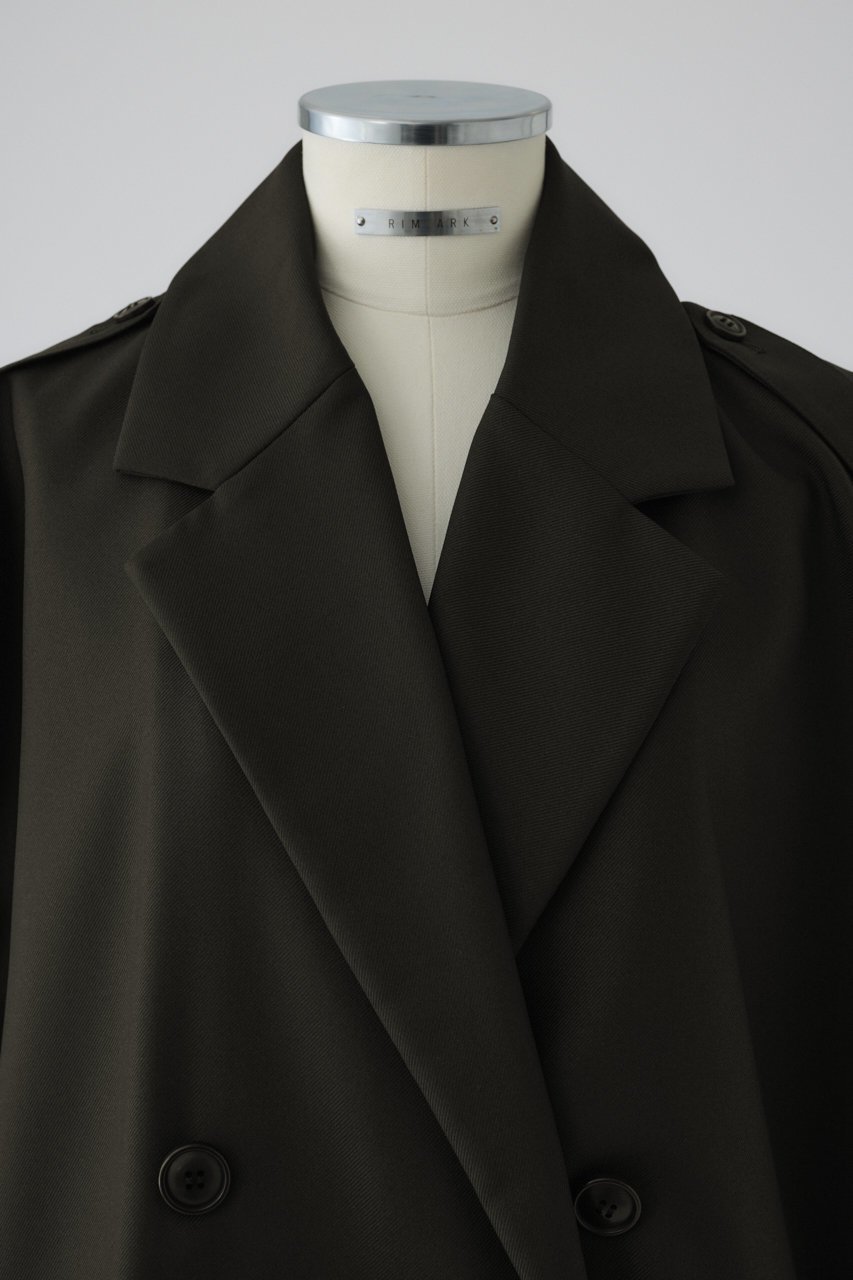 【リムアーク/RIM.ARK】のGabardine cape/ケープ 人気、トレンドファッション・服の通販 founy(ファニー) 　ファッション　Fashion　レディースファッション　Fashion for Women　アウター　Coat / Outerwear Collection　レディースジャケット・軽アウター　Jackets　ジャケット　Jacket, Outerwear　ベーシック　Basic, Essential　エレガント 上品　Elegant　other-2|ID: prp329100004380620 ipo3291000000032931426