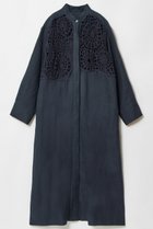 【ハウス オブ ロータス/HOUSE OF LOTUS】のサークルエンブロイダリーリネンワンピース ネイビー|ID: prp329100004380624 ipo3291000000032867671