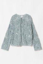 【ハウス オブ ロータス/HOUSE OF LOTUS】のサークルエンブロイダリージャケット サックス|ID: prp329100004380626 ipo3291000000032954995