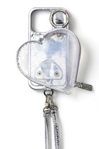 【エジュー/ajew】のiPhone16/16Pro ajew PVC heart planet pocket case シルバー|ID: prp329100004380627 ipo3291000000032800662