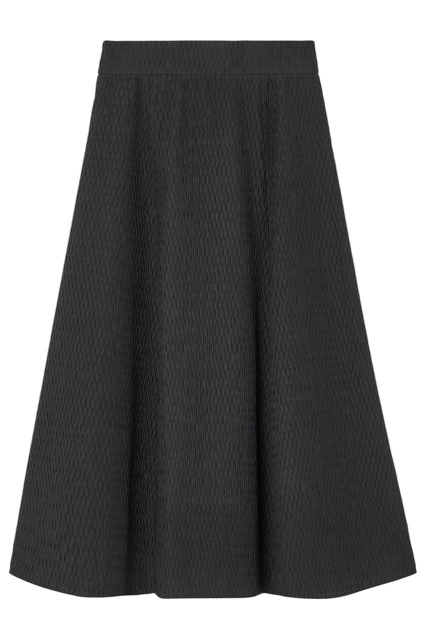 【アナイ/ANAYI】のフクレジャガードフレアスカート 人気、トレンドファッション・服の通販 founy(ファニー) 　ファッション　Fashion　レディースファッション　Fashion for Women　スカート　Skirts　Aライン・フレアスカート　A-Line & Flared Skirts　ロングスカート　Long Skirts / Maxi & Midi Skirts　エレガント 上品　Elegant　カットソー　Cut and Sewn Top　シアー　Sheer, See-Through　シンプル　Simple, Minimal　ジャカード／ジャガード　Jacquard, Woven Pattern　フレア　Flare, Flared　ロング　Long, Long-Length　 other-1|ID: prp329100004380636 ipo3291000000032846811