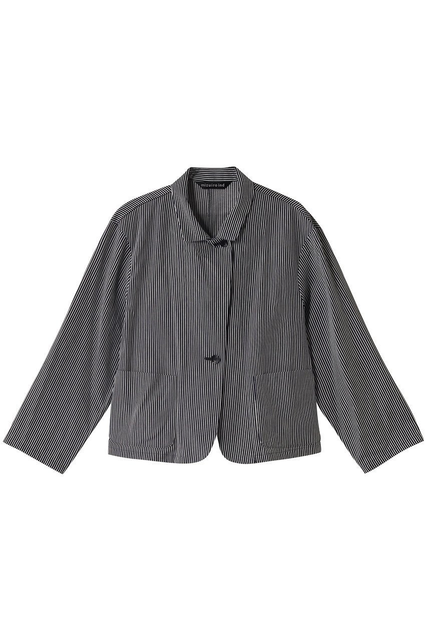 【ミズイロ インド/mizuiro ind】のhickory shirt JK ジャケット インテリア・キッズ・メンズ・レディースファッション・服の通販 founy(ファニー) 　ファッション　Fashion　レディースファッション　Fashion for Women　アウター　Coat / Outerwear Collection　レディースジャケット・軽アウター　Jackets　おすすめ　Recommended / Our Picks　ジャケット　Jacket, Outerwear　パーティ　Party, Party Style　navy|ID: prp329100004380643 ipo3291000000032953380