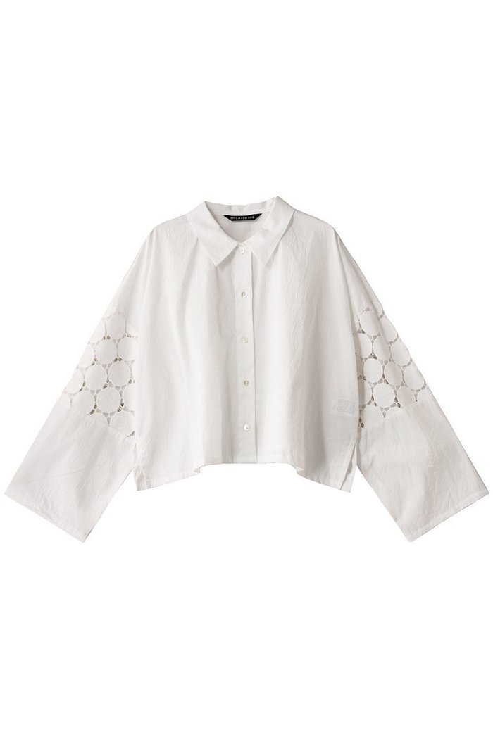 【ミズイロ インド/mizuiro ind】のlace mix box shirt シャツ インテリア・キッズ・メンズ・レディースファッション・服の通販 founy(ファニー) https://founy.com/ ファッション Fashion レディースファッション WOMEN トップス・カットソー Tops/Tshirt シャツ/ブラウス Shirts/Blouses おすすめ Recommend スリーブ Sleeve ダウン Down デニム Denim フェミニン Feminine ボックス Box マニッシュ Mannish レース Race ロング Long エレガント 上品 Elegant 再入荷 Restock/Back In Stock/Re Arrival |ID: prp329100004380644 ipo3291000000030613025