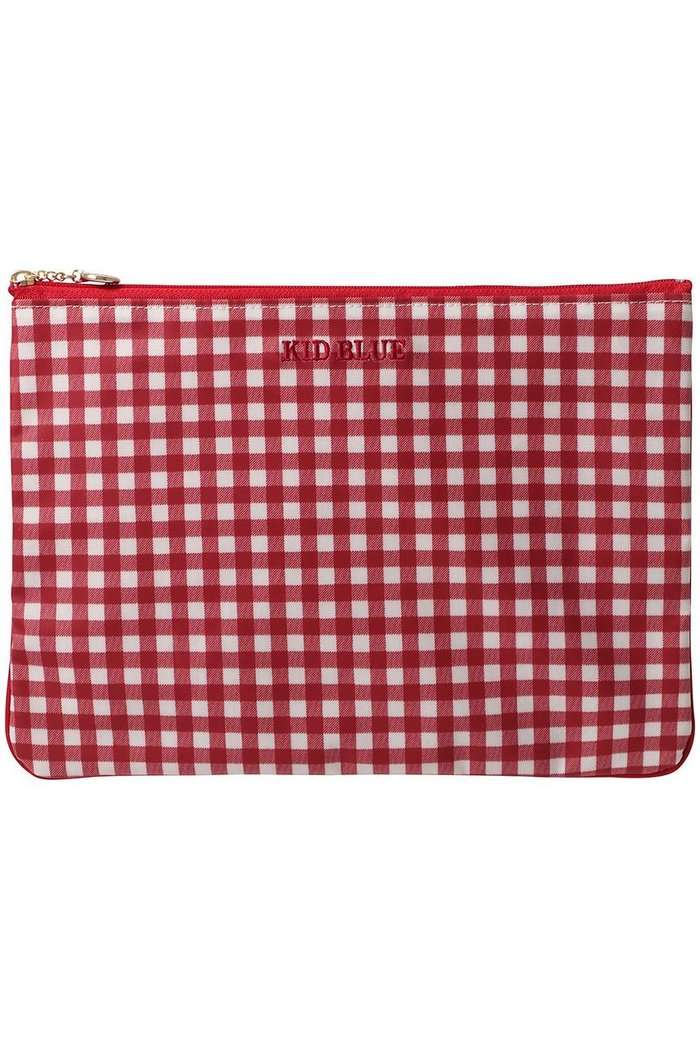 【キッドブルー/KID BLUE】の25トラベルグッズポーチ インテリア・キッズ・メンズ・レディースファッション・服の通販 founy(ファニー) https://founy.com/ ファッション Fashion レディースファッション Fashion for Women ポーチ&ミニバッグ Pouches & Mini Bags ギンガム Gingham, Gingham Fabric ジュエリー Jewelry, Accessories スクエア Square, Square Shape スリム Slim, Slim Fit スーツケース キャリーケース Suitcase / Carry Case チェック Check, Plaid, Tartan フォルム Silhouette, Form ポーチ Pouch, Small Case ランジェリー Lingerie, Intimate Wear 旅行 Travel |ID: prp329100004381501 ipo3291000000036121236