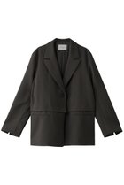 【マノフ/MANOF】の2WAY ZIP JACKET/ジャケット 人気、トレンドファッション・服の通販 founy(ファニー) ファッション Fashion レディースファッション Fashion for Women アウター Coat / Outerwear Collection レディースジャケット・軽アウター Jackets インナー Innerwear オケージョン Occasion Wear ジップ Zip, Zipper ジャケット Jacket, Outerwear マニッシュ Mannish, Boyish thumbnail CHARCOAL GRAY|ID: prp329100004381503 ipo3291000000034956647