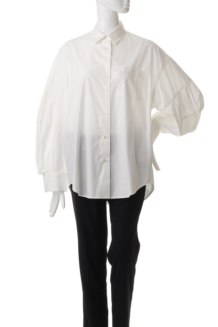 【クラネ/CLANE】のVOLUME SLEEVE SHIRTS/シャツ 人気、トレンドファッション・服の通販 founy(ファニー) 　ファッション　Fashion　レディースファッション　Fashion for Women　トップス・カットソー　Cut & Sew Tops　シャツ・ブラウス・オフィスカジュアル　Elegant Blouses & Button-Ups　ボリューム袖・フリルスリーブブラウス　Voluminous & Ruffle Sleeves / Puffy Sleeve Tops　サングラス　Sunglasses, Shades　スリーブ　Sleeve, Long Sleeve / Short Sleeve　タートルネック　Turtleneck, High Neck　フロント　Front, Front Design　メガネ　Glasses, Eyewear　ループ　Loop, Loop Knit　ロング　Long, Long-Length　エレガント 上品　Elegant　other-2|ID: prp329100004381504 ipo3291000000032866143