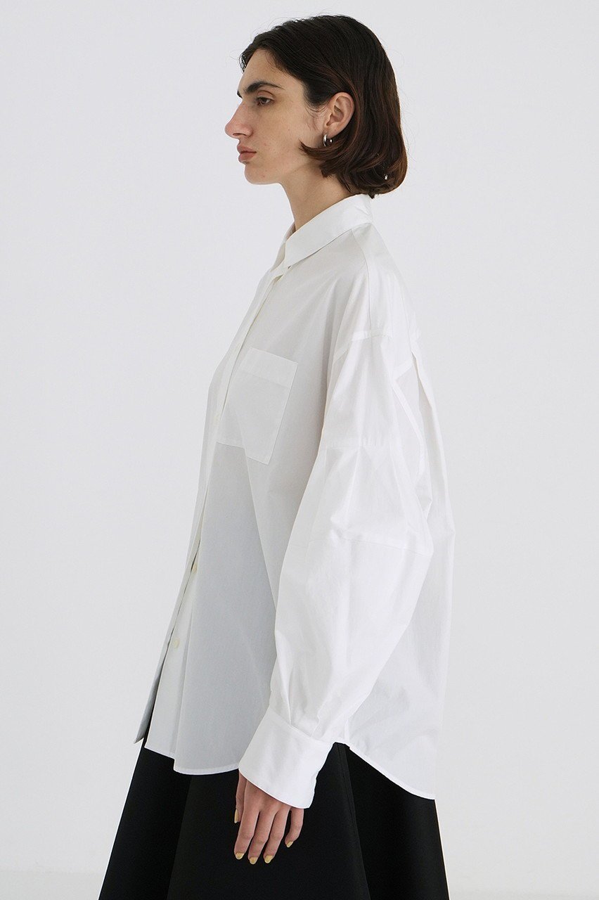【クラネ/CLANE】のVOLUME SLEEVE SHIRTS/シャツ 人気、トレンドファッション・服の通販 founy(ファニー) 　ファッション　Fashion　レディースファッション　Fashion for Women　トップス・カットソー　Cut & Sew Tops　シャツ・ブラウス・オフィスカジュアル　Elegant Blouses & Button-Ups　ボリューム袖・フリルスリーブブラウス　Voluminous & Ruffle Sleeves / Puffy Sleeve Tops　サングラス　Sunglasses, Shades　スリーブ　Sleeve, Long Sleeve / Short Sleeve　タートルネック　Turtleneck, High Neck　フロント　Front, Front Design　メガネ　Glasses, Eyewear　ループ　Loop, Loop Knit　ロング　Long, Long-Length　エレガント 上品　Elegant　other-8|ID: prp329100004381504 ipo3291000000032866173