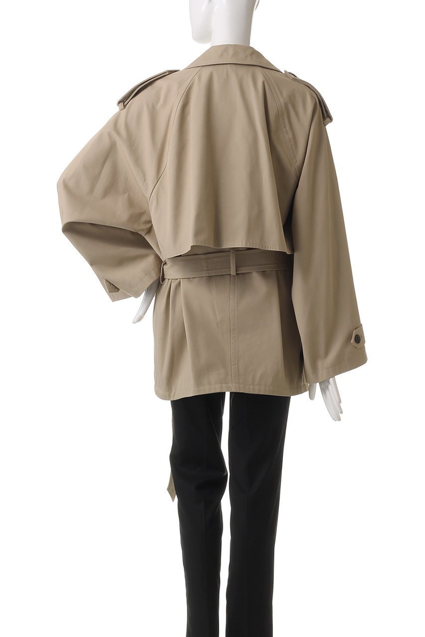 【クラネ/CLANE】のOVER SHORT TRENCH COAT/ショートコート 人気、トレンドファッション・服の通販 founy(ファニー) 　ファッション　Fashion　レディースファッション　Fashion for Women　アウター　Coat / Outerwear Collection　コート・ロングコート・ピーコート　Long Coats, Peacoats & More　トレンチコート / 春秋の定番アウター　Trench Coats　ショート　Short, Short Length　バランス　Balance, Style Balance　other-4|ID: prp329100004381505 ipo3291000000032927602