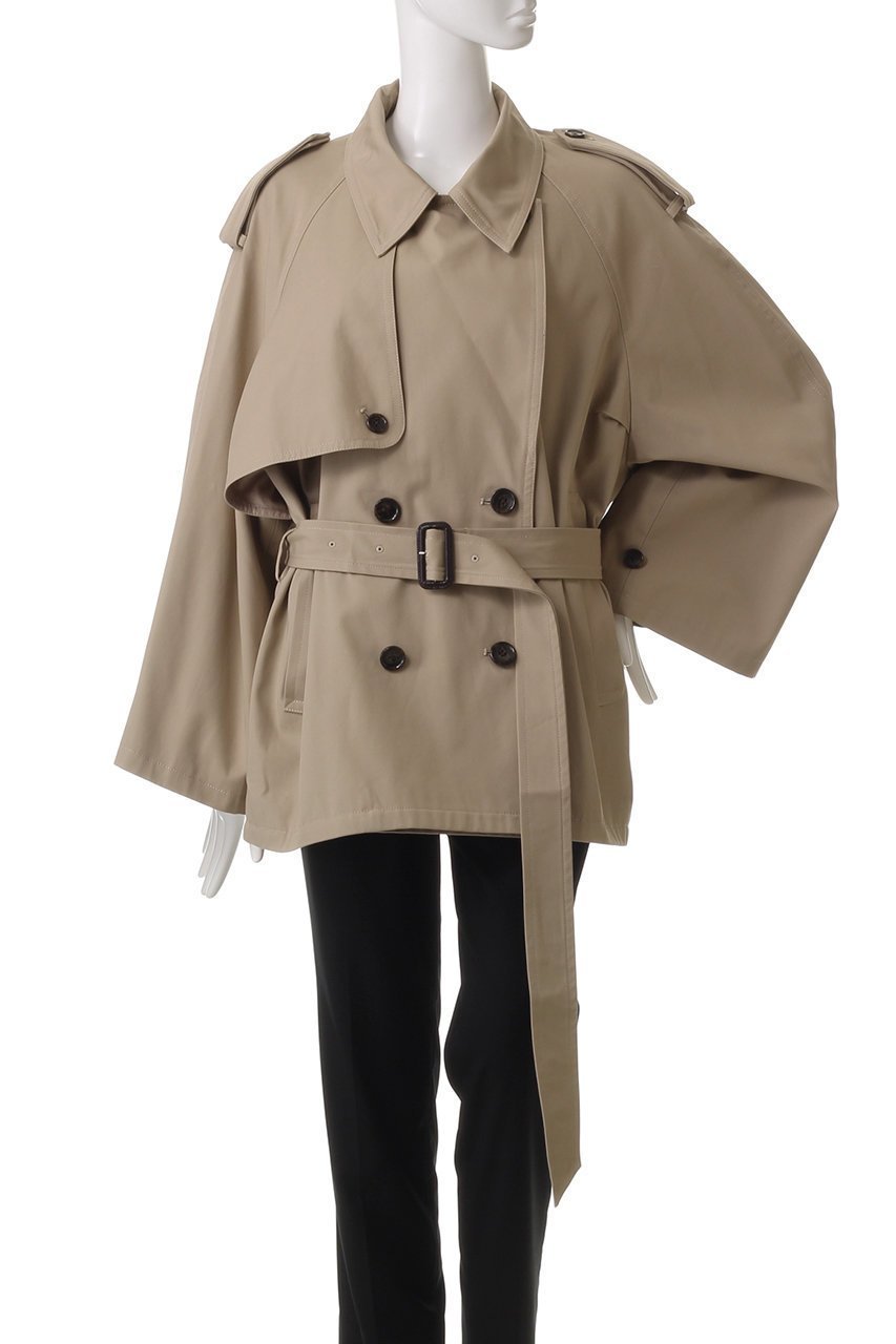 【クラネ/CLANE】のOVER SHORT TRENCH COAT/ショートコート 人気、トレンドファッション・服の通販 founy(ファニー) 　ファッション　Fashion　レディースファッション　Fashion for Women　アウター　Coat / Outerwear Collection　コート・ロングコート・ピーコート　Long Coats, Peacoats & More　トレンチコート / 春秋の定番アウター　Trench Coats　ショート　Short, Short Length　バランス　Balance, Style Balance　other-7|ID: prp329100004381505 ipo3291000000032927627