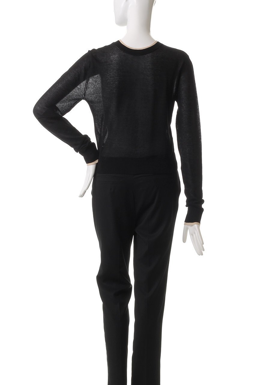 【クラネ/CLANE】のW FACE BICOLOR SHEER C/D/ニットカーディガン 人気、トレンドファッション・服の通販 founy(ファニー) 　ファッション　Fashion　レディースファッション　Fashion for Women　トップス・カットソー　Cut & Sew Tops　ニット　Knit Tops & Sweaters　カーディガン・羽織り　Layered Style Cardigans　カーディガン　Cardigan, Knitwear　コンパクト　Compact, Small Size　ダブル　Double, Double-Breasted　トレンド　Trend, Trending Now　フェイス　Face, Facial Design　ワイド　Wide, Wide Fit　エレガント 上品　Elegant　夏　Summer　春　Spring　S/S・春夏　SS, Spring/Summer, Warm Season　other-4|ID: prp329100004381506 ipo3291000000032952238