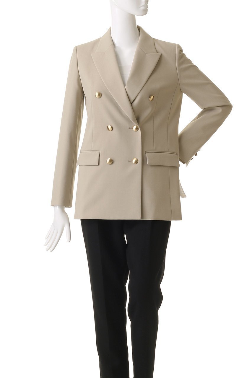 【アルアバイル/allureville】のリオペルダブルブレスト6釦ジャケット 人気、トレンドファッション・服の通販 founy(ファニー) 　ファッション　Fashion　レディースファッション　Fashion for Women　アウター　Coat / Outerwear Collection　レディースジャケット・軽アウター　Jackets　ジャケット　Jacket, Outerwear　ドレス　Dress, One-Piece　ファブリック　Fabric, Textile　other-2|ID: prp329100004381521 ipo3291000000035825794