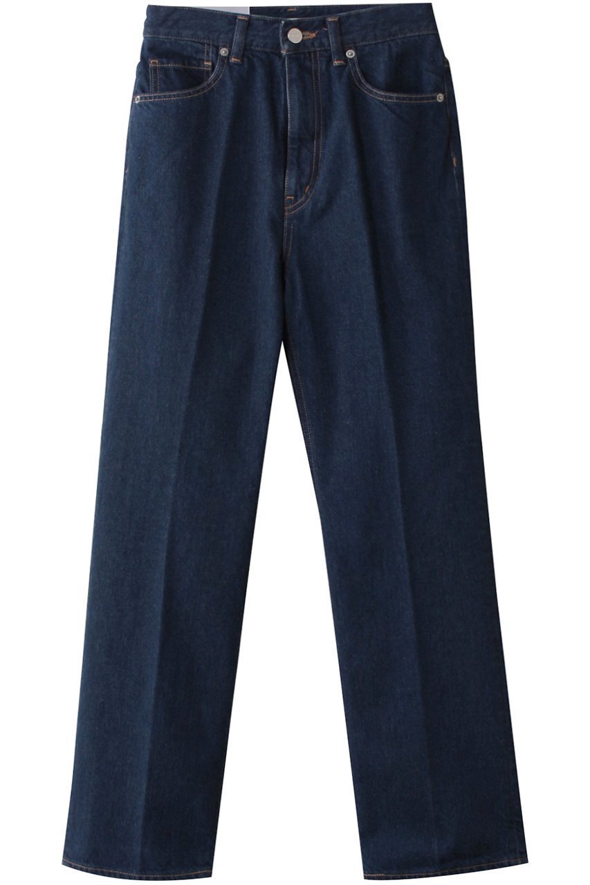 【クラネ/CLANE】のRING DENIM PANTS/デニムパンツ インテリア・キッズ・メンズ・レディースファッション・服の通販 founy(ファニー) 　ファッション　Fashion　レディースファッション　Fashion for Women　パンツ　Pants & Trousers　デニムパンツ・ジーンズ・美脚デニム　Denim Jeans & Pants　コンパクト　Compact, Small Size　ストレート　Straight, Straight Cut　センター　Center, Center Line　デニム　Denim, Jeans Material　定番　Standard, Basic Item　BLUE|ID: prp329100004381522 ipo3291000000036100099