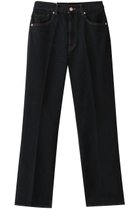 【クラネ/CLANE】のRING DENIM PANTS/デニムパンツ 人気、トレンドファッション・服の通販 founy(ファニー) ファッション Fashion レディースファッション Fashion for Women パンツ Pants & Trousers デニムパンツ・ジーンズ・美脚デニム Denim Jeans & Pants コンパクト Compact, Small Size ストレート Straight, Straight Cut センター Center, Center Line デニム Denim, Jeans Material 定番 Standard, Basic Item thumbnail BLACK|ID: prp329100004381522 ipo3291000000036100100