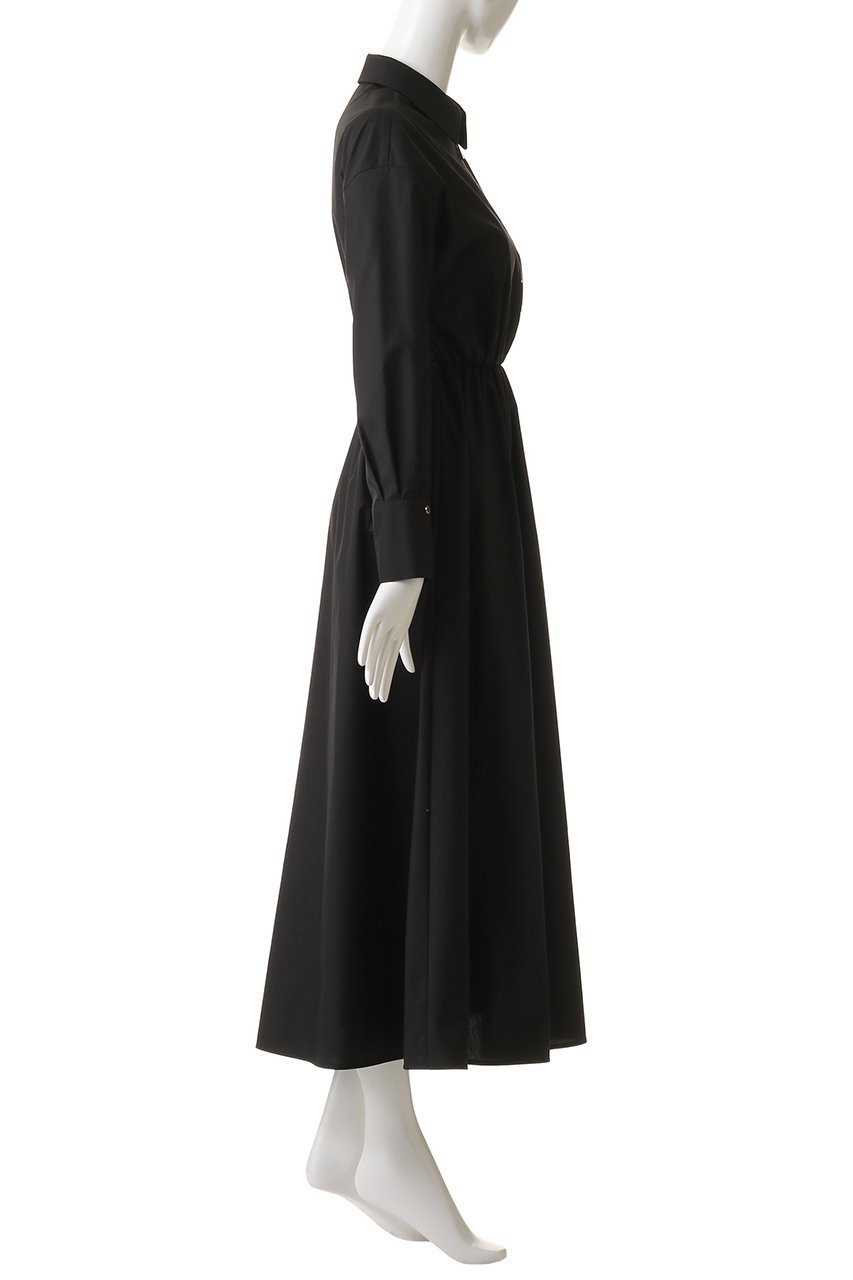 【アルアバイル/allureville】の【Loulou Willoughby】ボリュームギャザーシャツワンピース 人気、トレンドファッション・服の通販 founy(ファニー) 　ファッション　Fashion　レディースファッション　WOMEN　ワンピース　Dress　シャツワンピース　Shirt Dresses　チュニック　Tunic　ギャザー　Gather　ジップ　Zip　チュニック　Tunic　ロング　Long　other-3|ID: prp329100004381524 ipo3291000000031334545