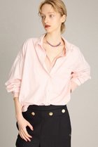 【ブリル/BRILL】のセイヒンゾメオーバーシャツ 人気、トレンドファッション・服の通販 founy(ファニー) ファッション Fashion レディースファッション Fashion for Women トップス・カットソー Cut & Sew Tops シャツ・ブラウス・オフィスカジュアル Elegant Blouses & Button-Ups サテン Satin, Glossy Fabric スリーブ Sleeve, Long Sleeve / Short Sleeve バランス Balance, Style Balance パッチ Patch, Appliqué フォルム Silhouette, Form ポケット Pocket, Pocket Detail ロング Long, Long-Length 今季 This Season, Current Season thumbnail ライトピンク|ID: prp329100004381529 ipo3291000000033035774