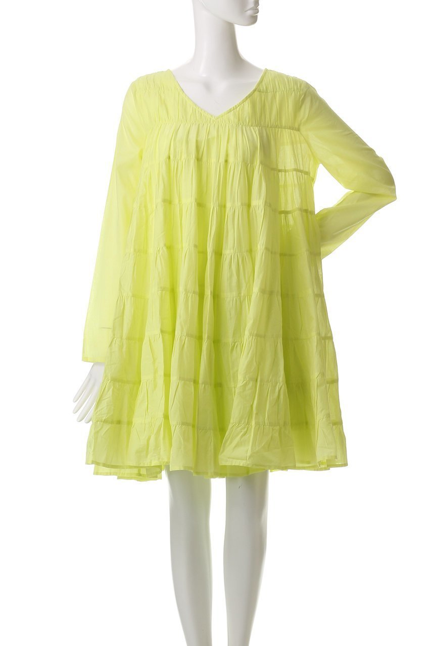 【マーレット/MERLETTE】のSOLIS Vネックティアードドレス 人気、トレンドファッション・服の通販 founy(ファニー) 　ファッション　Fashion　レディースファッション　Fashion for Women　ワンピース　Dresses　フォーマル・パーティードレス・結婚式用ドレス　Elegant & Casual Dresses　チュニック　Tunic Tops & Dresses　インナーキャミ　Inner Camisole　エアリー　Airy Texture　チュニック　Tunic, Long Top　デニム　Denim, Jeans Material　ドレス　Dress, One-Piece　other-2|ID: prp329100004381533 ipo3291000000032879631