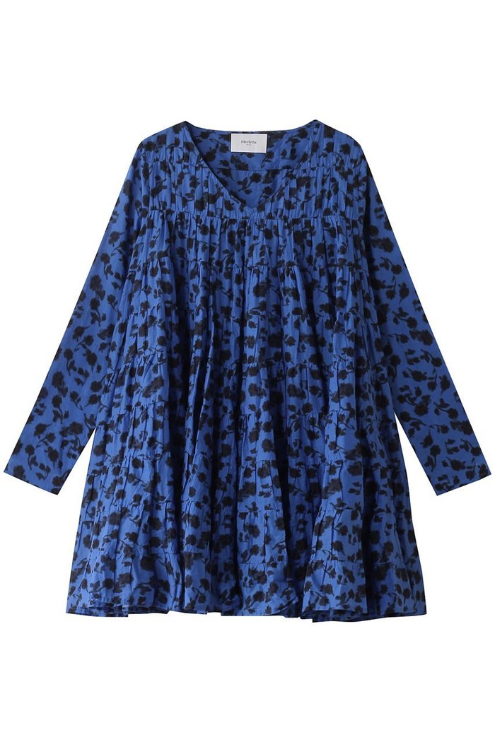 【マーレット/MERLETTE】のSOLIS PRINT Vネックティアードドレス インテリア・キッズ・メンズ・レディースファッション・服の通販 founy(ファニー) https://founy.com/ ファッション Fashion レディースファッション Fashion for Women ワンピース Dresses フォーマル・パーティードレス・結婚式用ドレス Elegant & Casual Dresses チュニック Tunic Tops & Dresses チュニック Tunic, Long Top ドレス Dress, One-Piece フラワー Flower, Floral プリント Print, Printed Pattern リゾート Resort, Vacation Style エレガント 上品 Elegant 再入荷 Restock / Back in Stock 夏 Summer 春 Spring S/S・春夏 SS, Spring/Summer, Warm Season |ID: prp329100004381534 ipo3291000000032731659