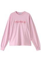 【メゾンスペシャル/MAISON SPECIAL】のFRAGILEエンブロイダリーロンTEE PNK(ピンク)|ID: prp329100004381535 ipo3291000000032867557