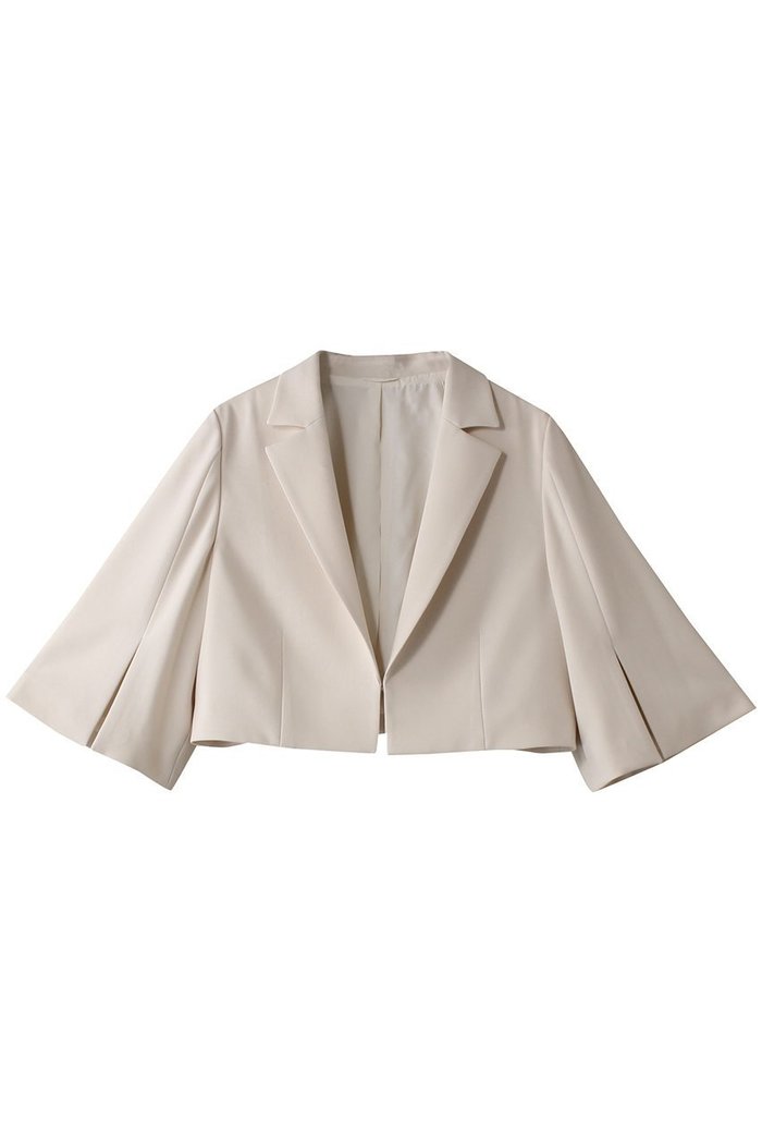 【アナイ/ANAYI】のマットダブルサテンボレロジャケット インテリア・キッズ・メンズ・レディースファッション・服の通販 founy(ファニー) https://founy.com/ ファッション Fashion レディースファッション Fashion for Women アウター Coat / Outerwear Collection レディースジャケット・軽アウター Jackets ボレロ・ショート丈ジャケット / ドレス羽織りに Boleros & Short Jackets サテン Satin, Glossy Fabric ジャケット Jacket, Outerwear スリット Slit, Slit Detail セレモニー Ceremony ボレロ Bolero, Short Cardigan |ID: prp329100004381538 ipo3291000000032966732