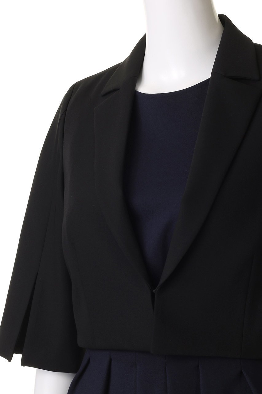 【アナイ/ANAYI】のマットダブルサテンボレロジャケット 人気、トレンドファッション・服の通販 founy(ファニー) 　ファッション　Fashion　レディースファッション　Fashion for Women　アウター　Coat / Outerwear Collection　レディースジャケット・軽アウター　Jackets　ボレロ・ショート丈ジャケット / ドレス羽織りに　Boleros & Short Jackets　サテン　Satin, Glossy Fabric　ジャケット　Jacket, Outerwear　スリット　Slit, Slit Detail　セレモニー　Ceremony　ボレロ　Bolero, Short Cardigan　other-5|ID: prp329100004381538 ipo3291000000032966753