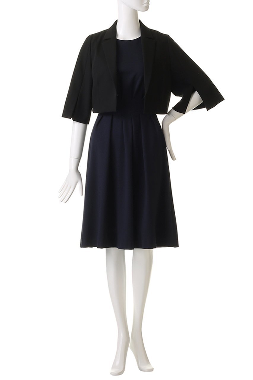【アナイ/ANAYI】のマットダブルサテンボレロジャケット 人気、トレンドファッション・服の通販 founy(ファニー) 　ファッション　Fashion　レディースファッション　Fashion for Women　アウター　Coat / Outerwear Collection　レディースジャケット・軽アウター　Jackets　ボレロ・ショート丈ジャケット / ドレス羽織りに　Boleros & Short Jackets　サテン　Satin, Glossy Fabric　ジャケット　Jacket, Outerwear　スリット　Slit, Slit Detail　セレモニー　Ceremony　ボレロ　Bolero, Short Cardigan　other-7|ID: prp329100004381538 ipo3291000000032966761