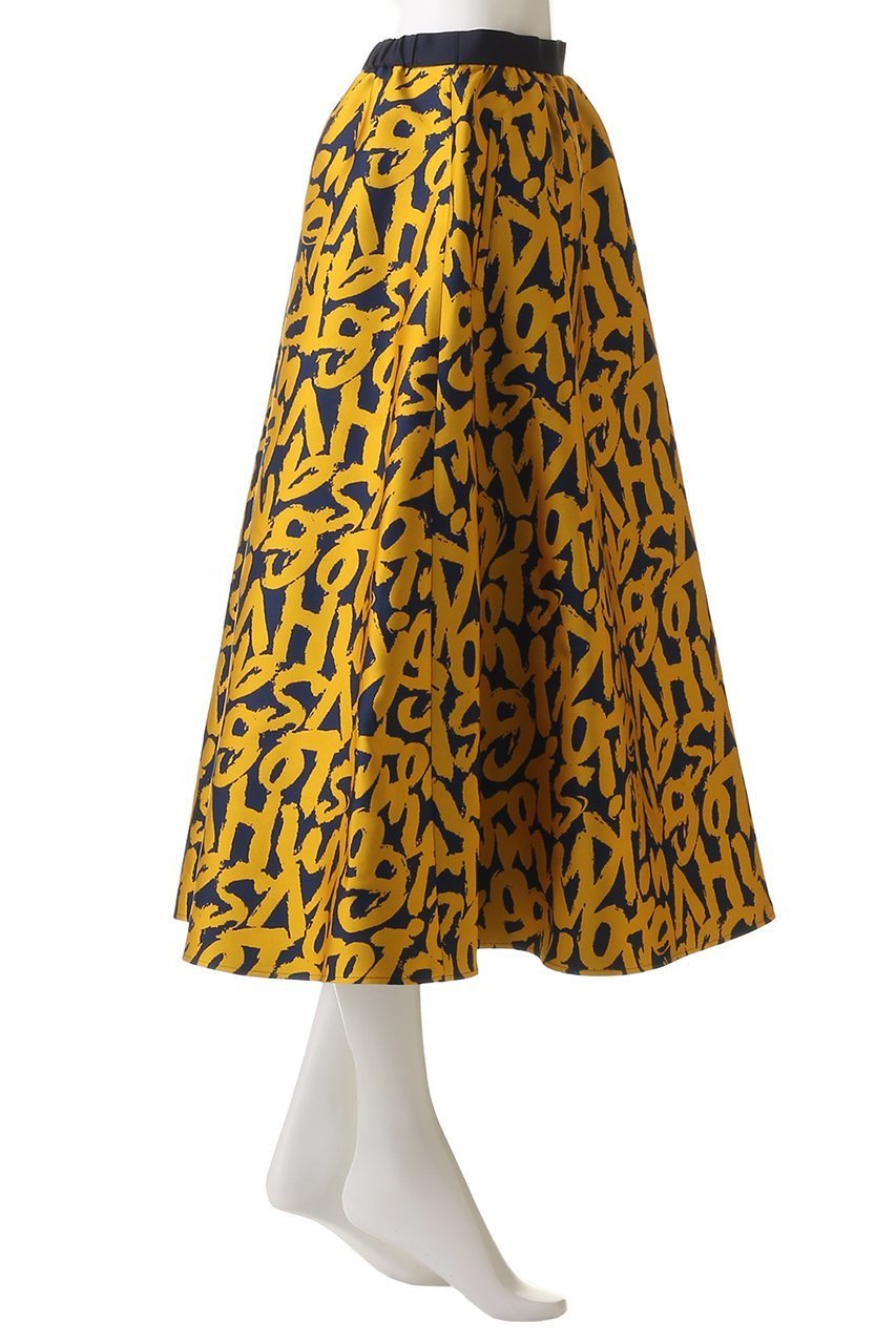 【アナイ/ANAYI】のレタードジャガードギャザースカート 人気、トレンドファッション・服の通販 founy(ファニー) 　ファッション　Fashion　レディースファッション　Fashion for Women　スカート　Skirts　ロングスカート　Long Skirts / Maxi & Midi Skirts　ジャカード／ジャガード　Jacquard, Woven Pattern　フレア　Flare, Flared　リュクス　Luxury, Elegant, High-End, Chic　ロング　Long, Long-Length　今季　This Season, Current Season　other-3|ID: prp329100004381539 ipo3291000000035052793