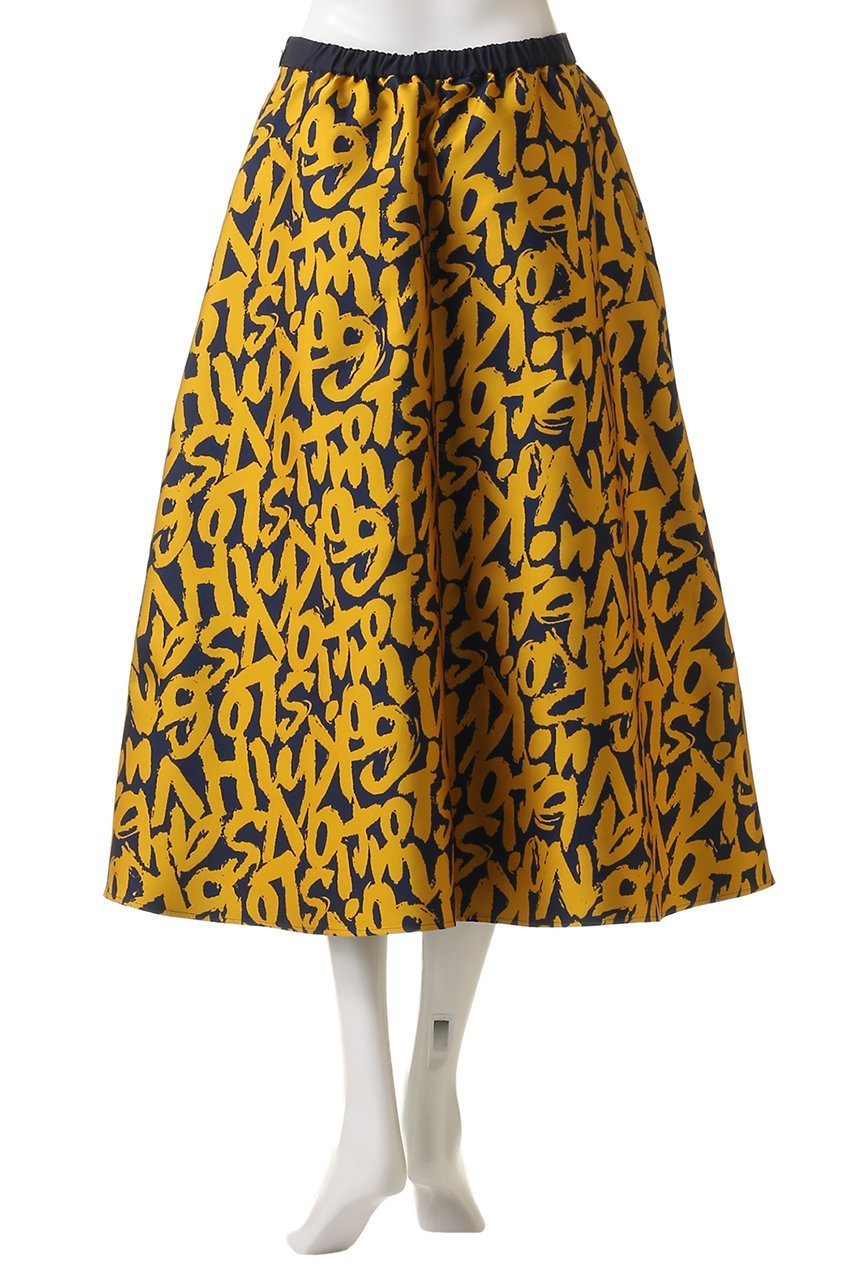 【アナイ/ANAYI】のレタードジャガードギャザースカート 人気、トレンドファッション・服の通販 founy(ファニー) 　ファッション　Fashion　レディースファッション　Fashion for Women　スカート　Skirts　ロングスカート　Long Skirts / Maxi & Midi Skirts　ジャカード／ジャガード　Jacquard, Woven Pattern　フレア　Flare, Flared　リュクス　Luxury, Elegant, High-End, Chic　ロング　Long, Long-Length　今季　This Season, Current Season　other-4|ID: prp329100004381539 ipo3291000000035052794