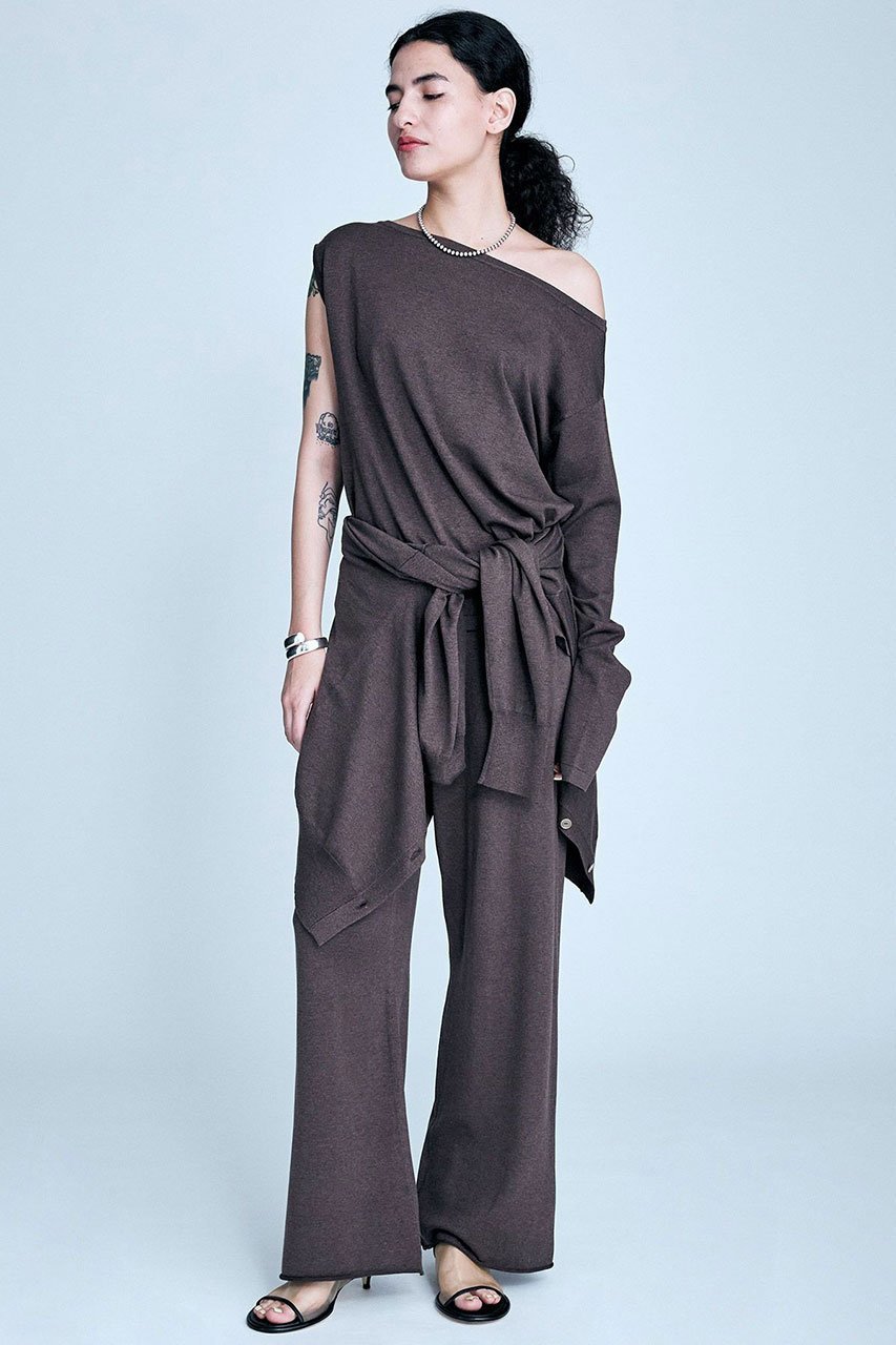 【ブリル/BRILL】のストレッチシルクニットパンツ 人気、トレンドファッション・服の通販 founy(ファニー) 　ファッション　Fashion　レディースファッション　Fashion for Women　パンツ　Pants & Trousers　シルク　Silk, 100% Silk　シンプル　Simple, Minimal　ストレッチ　Stretch, Stretchy Fabric　ラグジュアリー　Luxury, Elegant　リラックス　Relax, Relaxed Fit　エレガント 上品　Elegant　other-6|ID: prp329100004381540 ipo3291000000032910856