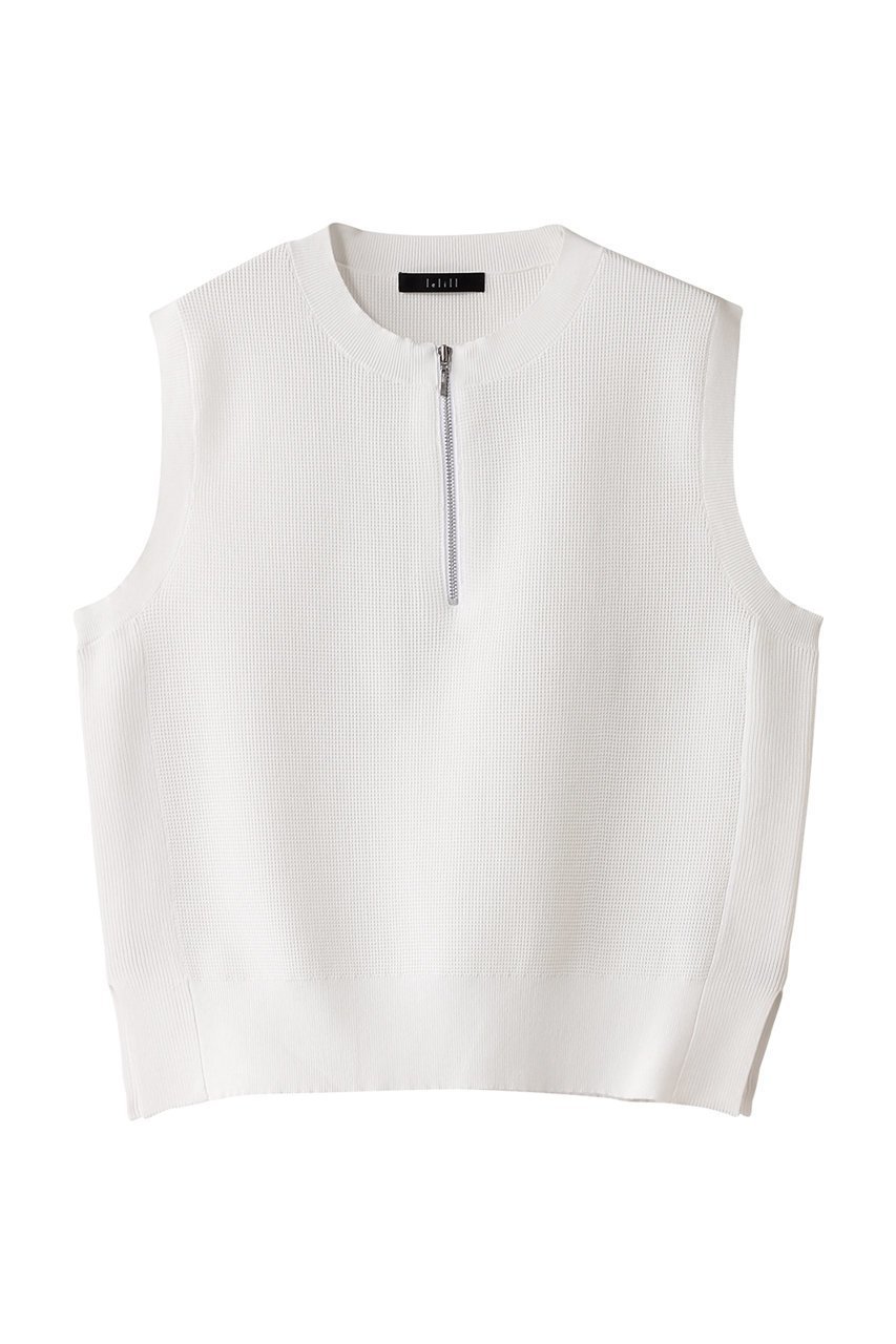 【レリル/lelill】のハイテクZIPベスト インテリア・キッズ・メンズ・レディースファッション・服の通販 founy(ファニー) 　ファッション　Fashion　レディースファッション　Fashion for Women　アウター　Coat / Outerwear Collection　レディースジャケット・軽アウター　Jackets　ジャケット　Jacket, Outerwear　ベスト　Vest, Waistcoat　ロング　Long, Long-Length　夏　Summer　オフホワイト|ID: prp329100004381543 ipo3291000000032695150