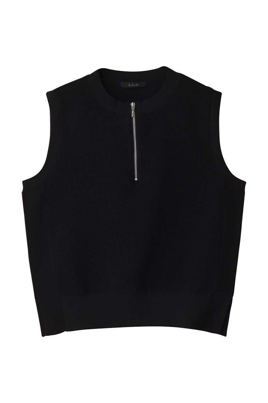 【レリル/lelill】のハイテクZIPベスト インテリア・キッズ・メンズ・レディースファッション・服の通販 founy(ファニー) 　ファッション　Fashion　レディースファッション　Fashion for Women　アウター　Coat / Outerwear Collection　レディースジャケット・軽アウター　Jackets　ジャケット　Jacket, Outerwear　ベスト　Vest, Waistcoat　ロング　Long, Long-Length　夏　Summer　ブラック|ID: prp329100004381543 ipo3291000000032695151