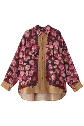 【カレンテージ/CURRENTAGE】のRoseプリントシャツ 人気、トレンドファッション・服の通販 founy(ファニー) ファッション Fashion レディースファッション WOMEN トップス・カットソー Tops/Tshirt シャツ/ブラウス Shirts/Blouses 2025年 2025 2025春夏・S/S Ss,Spring/Summer,2025 スリーブ Sleeve フレア Flare プリント Print マニッシュ Mannish リネン Linen ロング Long ローズ Rose 夏 Summer 春 Spring S/S・春夏 Ss・Spring/Summer |ID:prp329100004381544