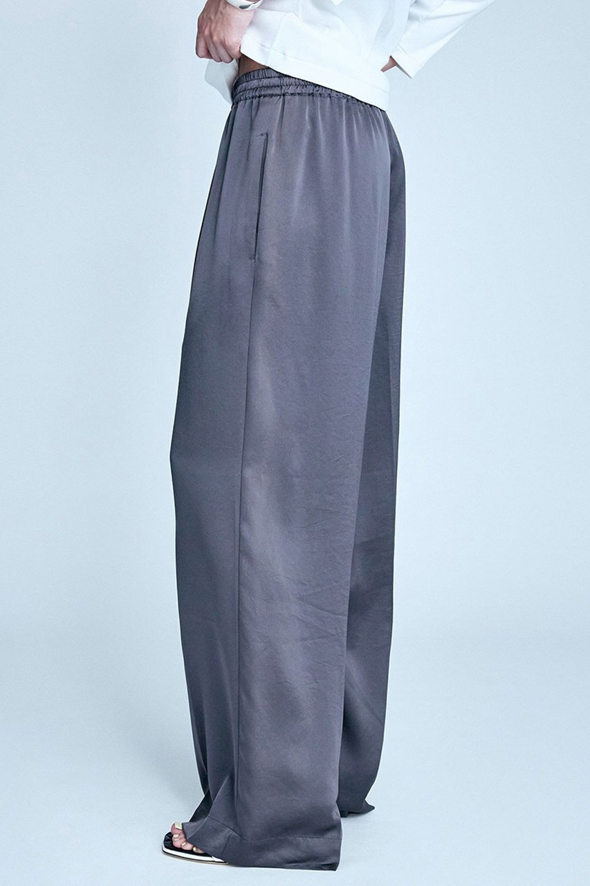 【ブリル/BRILL】のサテンストレートパンツ 人気、トレンドファッション・服の通販 founy(ファニー) ファッション Fashion レディースファッション Fashion for Women パンツ Pants & Trousers サテン Satin, Glossy Fabric シルク Silk, 100% Silk ストリング String, Drawstring リラックス Relax, Relaxed Fit エレガント 上品 Elegant other-3|ID: prp329100004381549 ipo3291000000035498527