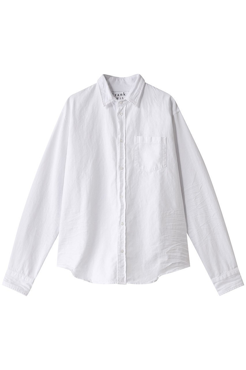 【フランク&アイリーン/Frank&Eileen / MEN】の【MEN】LUKE イタリアンフェイマスデニム ホワイトシャツ 人気、トレンドファッション・服の通販 founy(ファニー) 　ファッション　Fashion　メンズファッション　Fashion for Men　シンプル　Simple, Minimal　スリーブ　Sleeve, Long Sleeve / Short Sleeve　ダメージ　Distressed, Destroyed　ロング　Long, Long-Length　定番　Standard, Basic Item　羽織　Haori, Light Jacket　 other-1|ID: prp329100004381550 ipo3291000000032908897